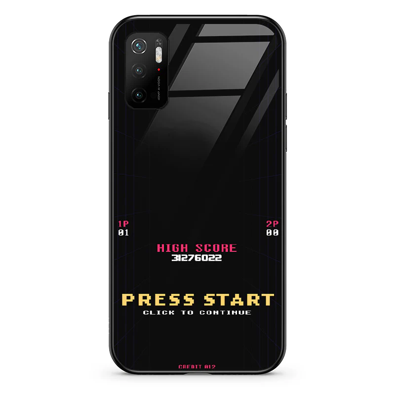 Glass Phone Case Press Start - Image 112