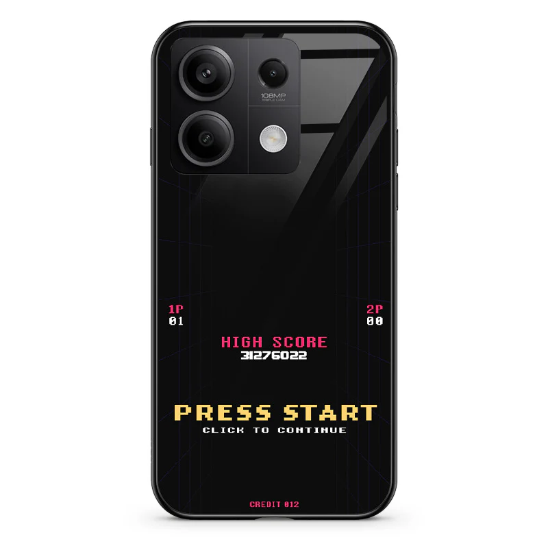 Glass Phone Case Press Start - Image 115
