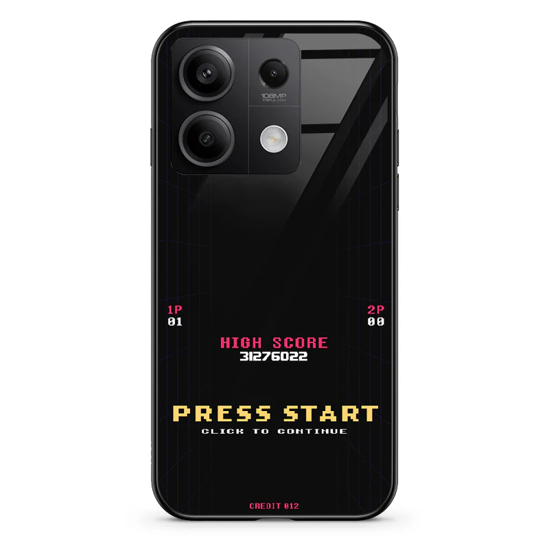 Glass Phone Case Press Start - Image 116