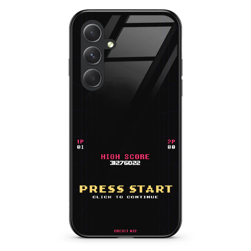 Glass Phone Case Press Start - Image 124