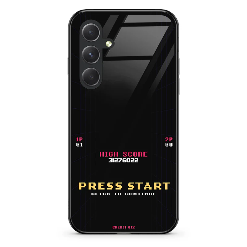 Glass Phone Case Press Start - Image 125