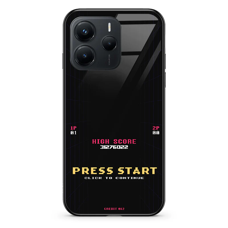 Glass Phone Case Press Start - Image 127