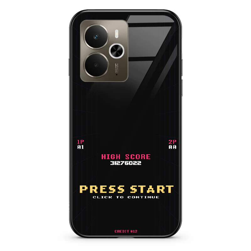 Glass Phone Case Press Start - Image 130
