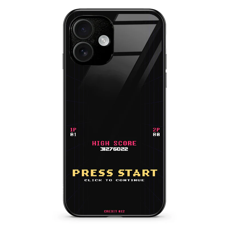 Glass Phone Case Press Start - Image 131