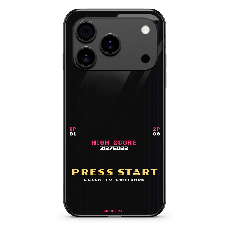 Glass Phone Case Press Start - Image 134
