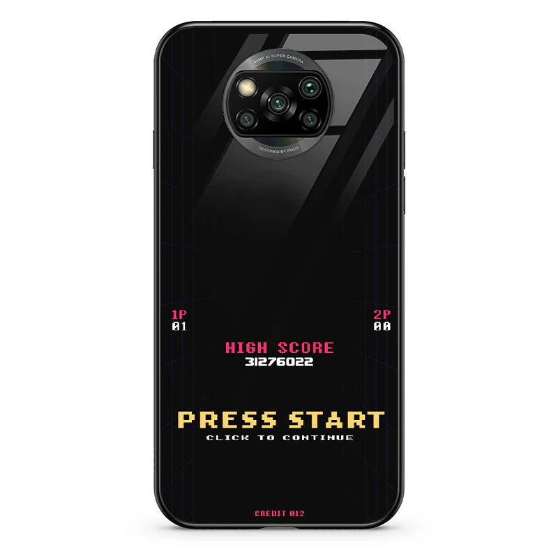 Glass Phone Case Press Start - Image 89