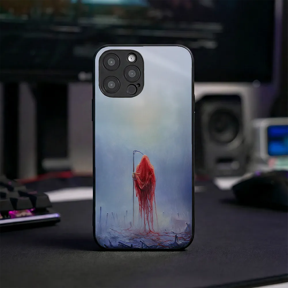 Glass Phone Case Queen of Patience