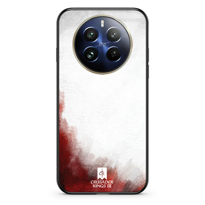 Glass Phone Case Red & White Banner - Image 101
