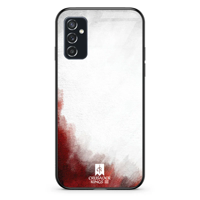 Glass Phone Case Red & White Banner - Image 11