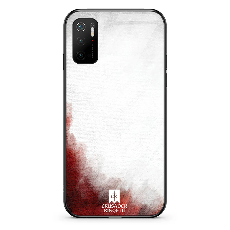 Glass Phone Case Red & White Banner - Image 111