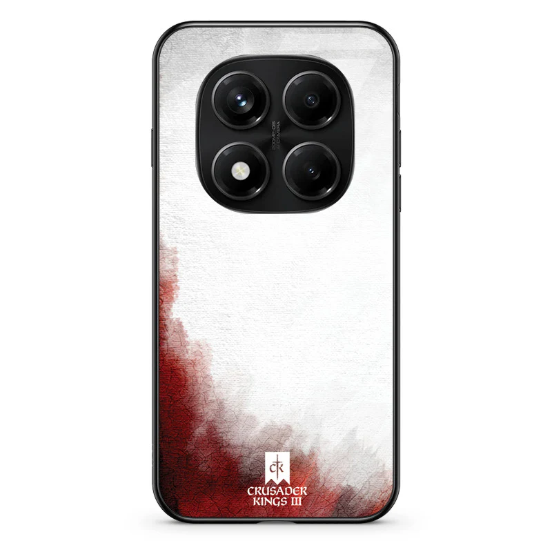 Glass Phone Case Red & White Banner - Image 121