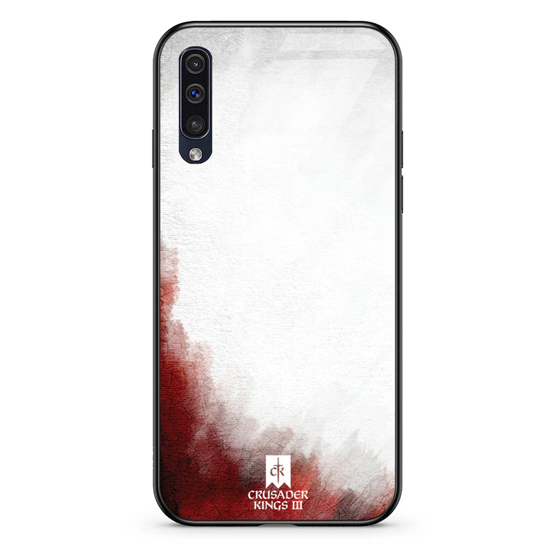Glass Phone Case Red & White Banner - Image 50