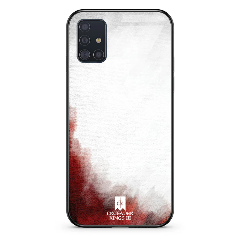 Glass Phone Case Red & White Banner - Image 54