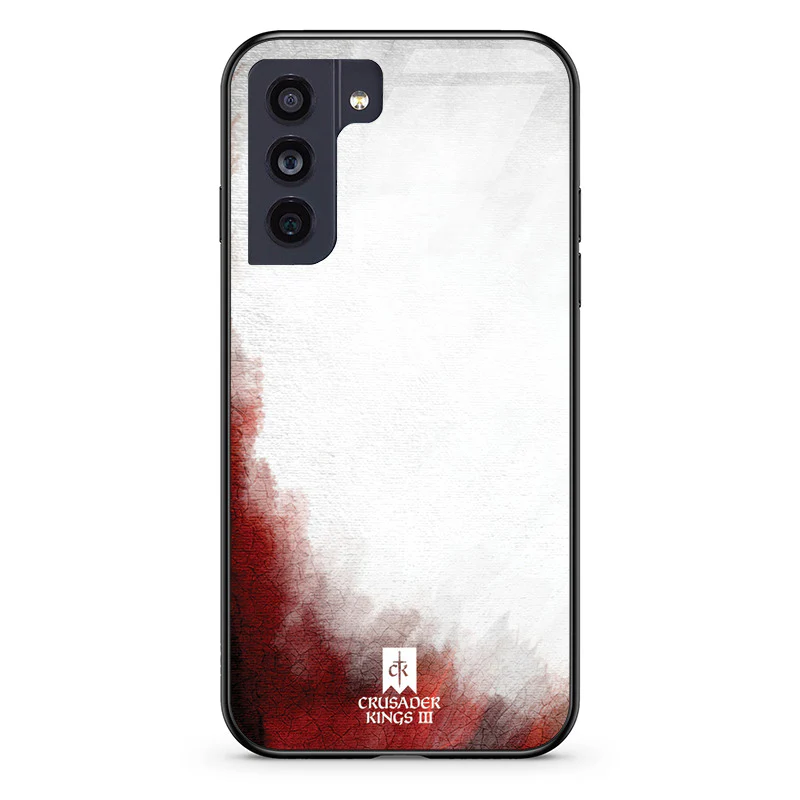 Glass Phone Case Red & White Banner - Image 57