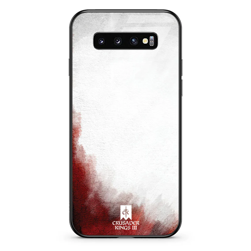 Glass Phone Case Red & White Banner - Image 60
