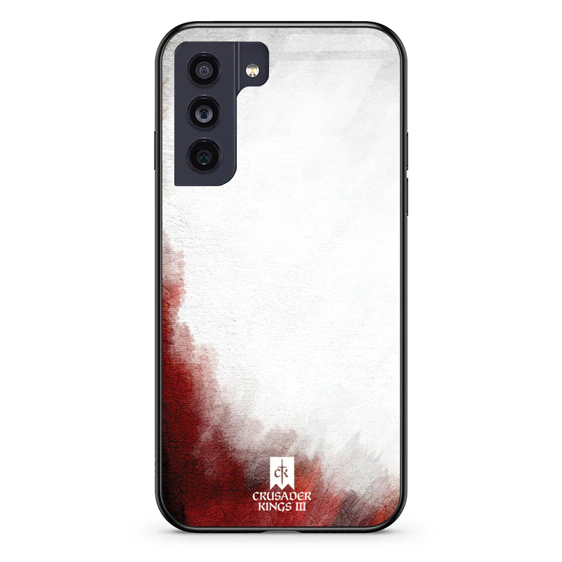 Glass Phone Case Red & White Banner - Image 63
