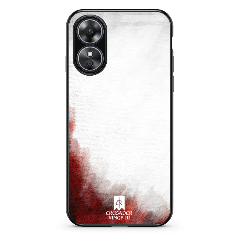 Glass Phone Case Red & White Banner - Image 87