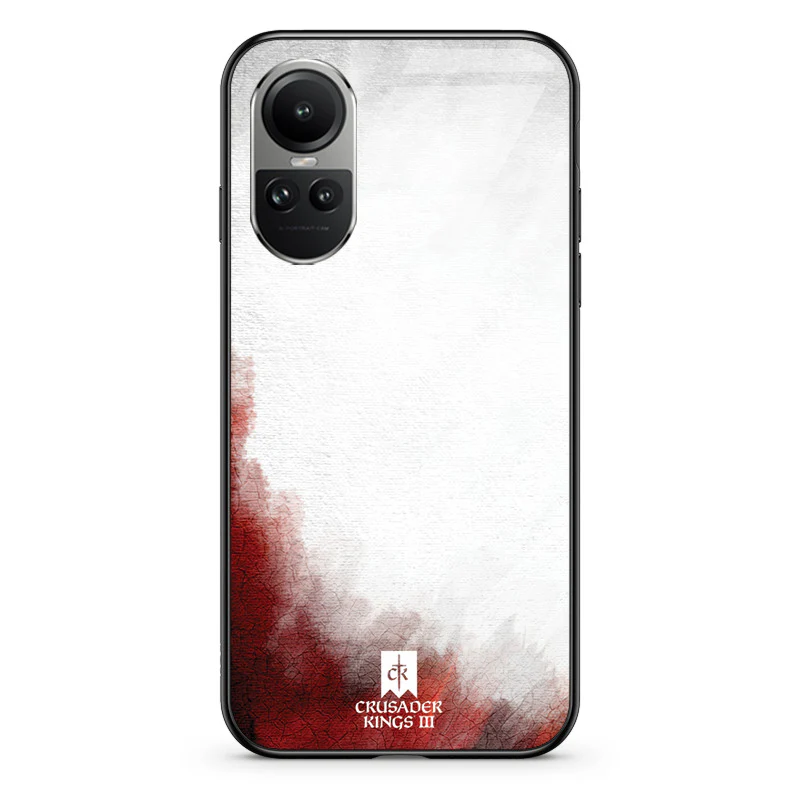 Glass Phone Case Red & White Banner - Image 96