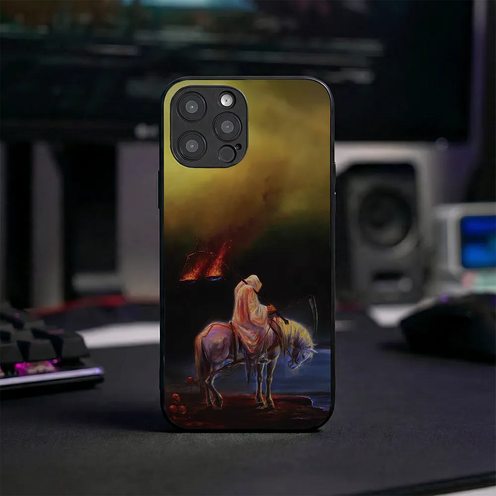 Glass Phone Case Righteous Rider
