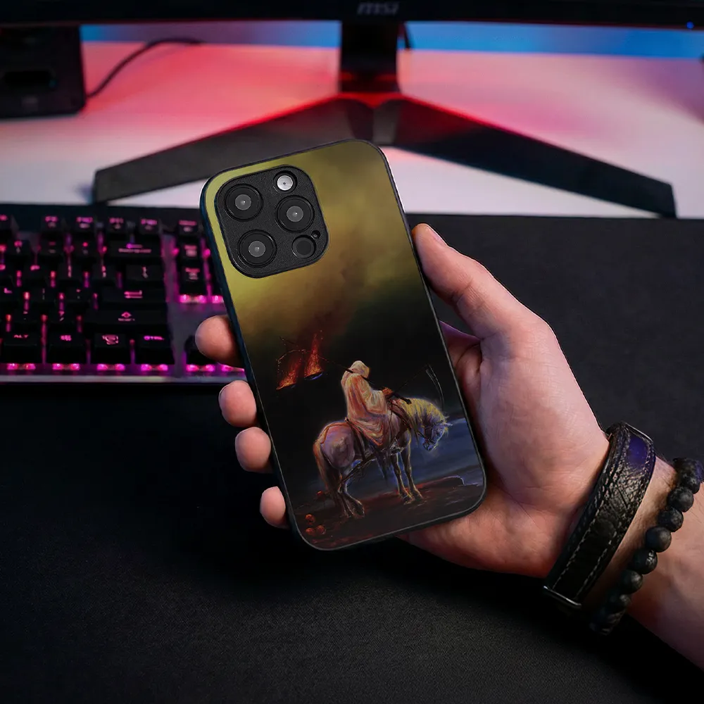 Glass Phone Case Righteous Rider - Image 3