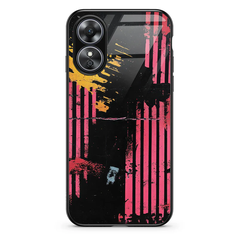 Glass Phone Case Rock ’n’ Roll Texture - Image 100