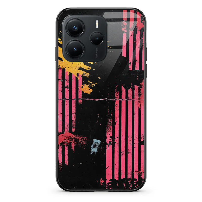 Glass Phone Case Rock ’n’ Roll Texture - Image 127