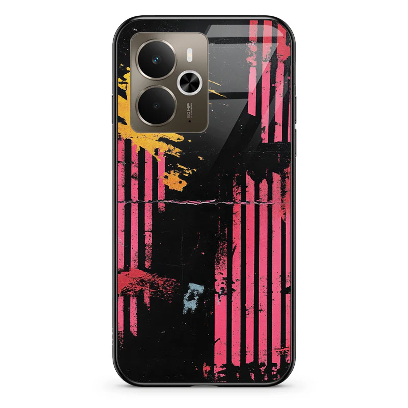 Glass Phone Case Rock ’n’ Roll Texture - Image 130