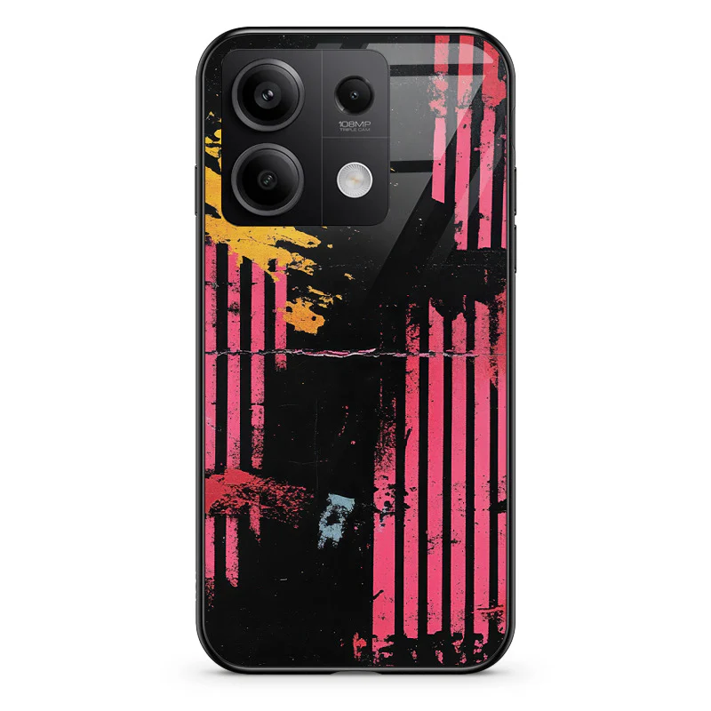 Glass Phone Case Rock ’n’ Roll Texture - Image 15