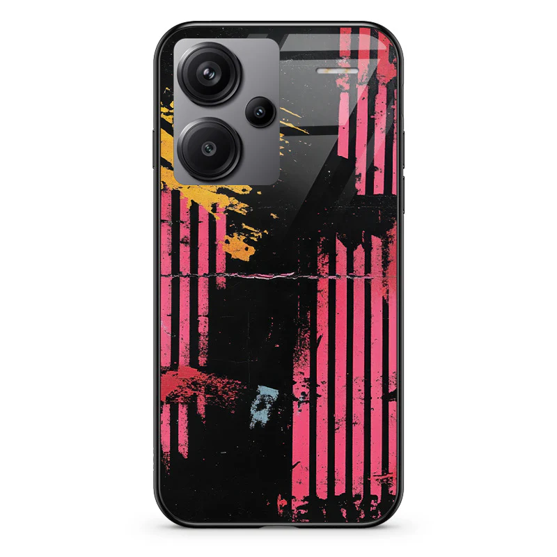 Glass Phone Case Rock ’n’ Roll Texture - Image 16