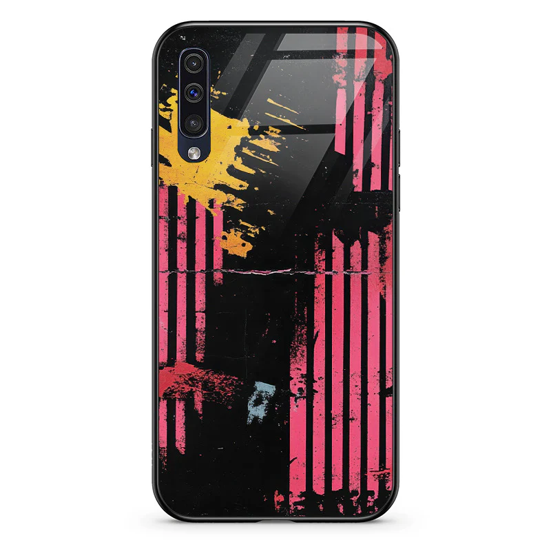 Glass Phone Case Rock ’n’ Roll Texture - Image 46