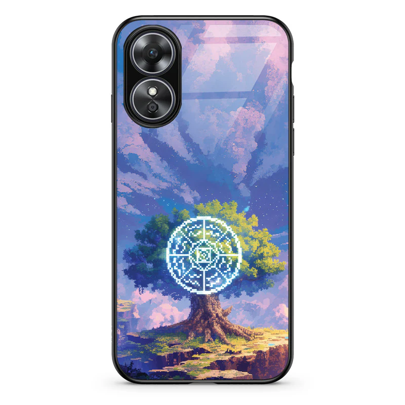 Glass Phone Case Runic Tree - Image 100