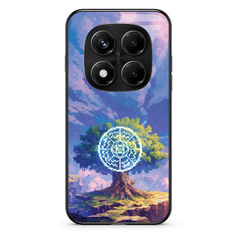 Glass Phone Case Runic Tree - Image 121