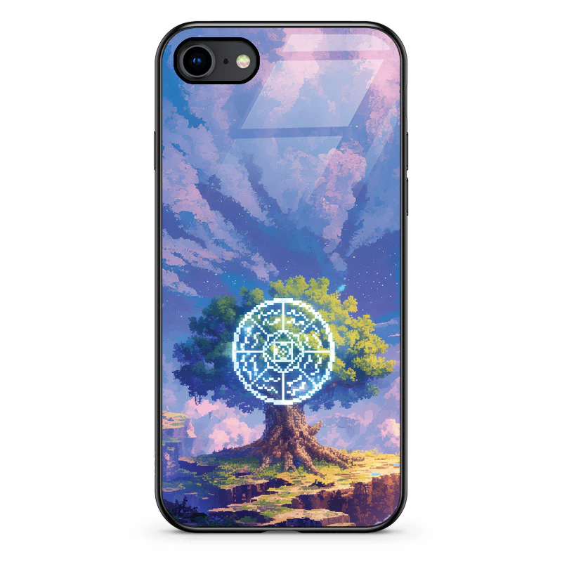 Glass Phone Case Runic Tree - Image 128