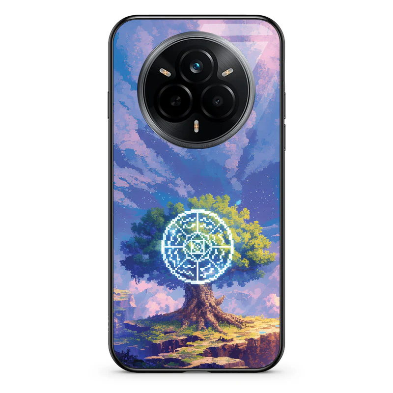 Glass Phone Case Runic Tree - Image 129