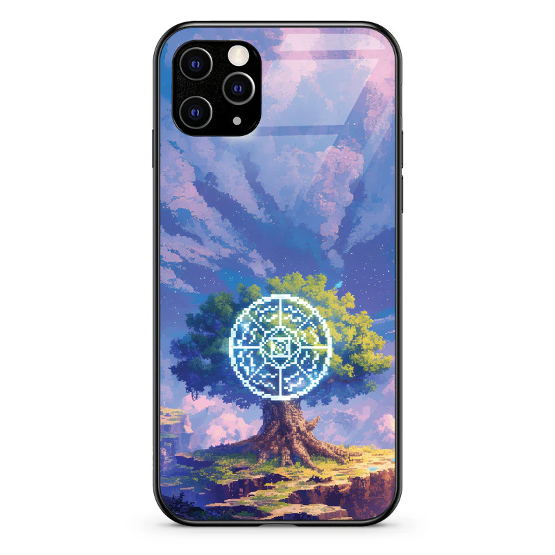 Glass Phone Case Runic Tree - Image 22