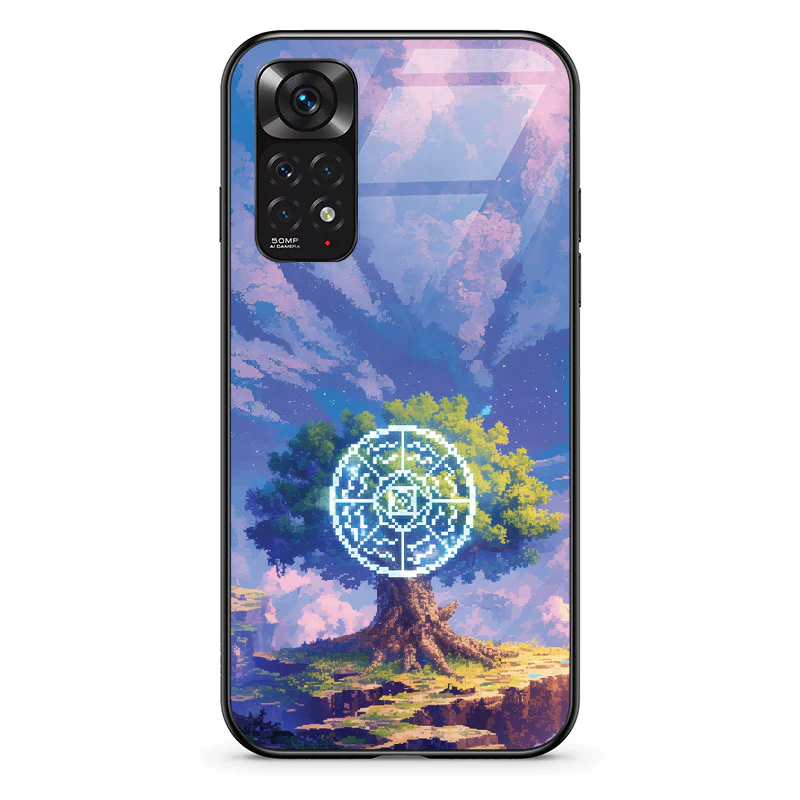 Glass Phone Case Runic Tree - Image 45