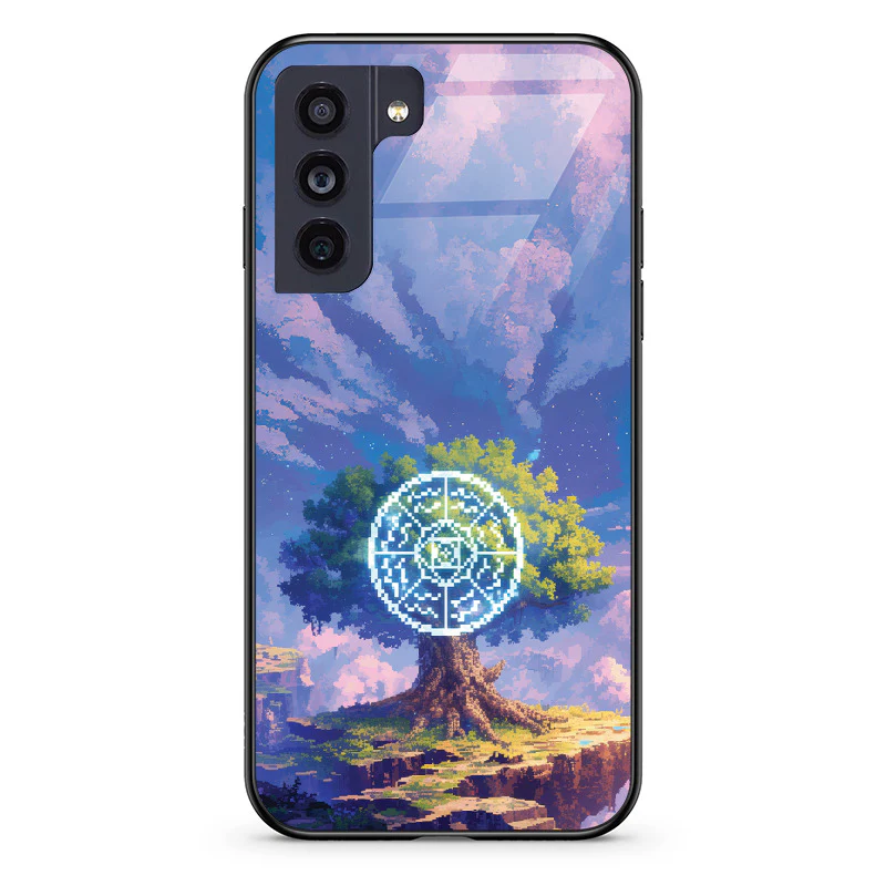 Glass Phone Case Runic Tree - Image 57