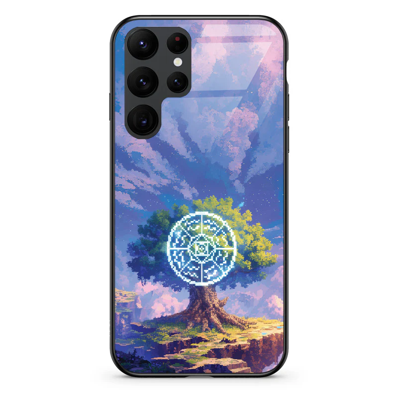 Glass Phone Case Runic Tree - Image 58