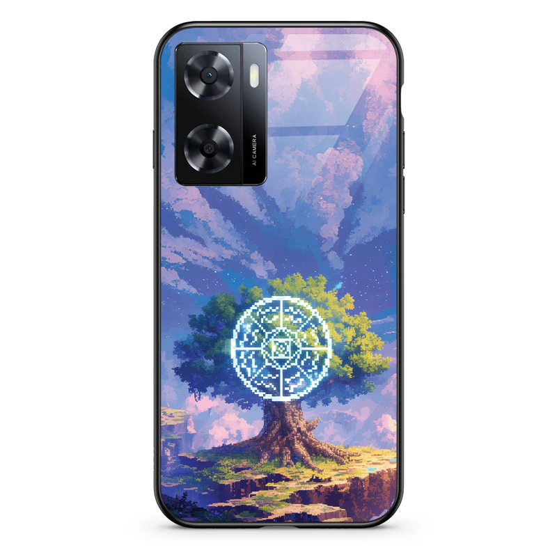 Glass Phone Case Runic Tree - Image 69