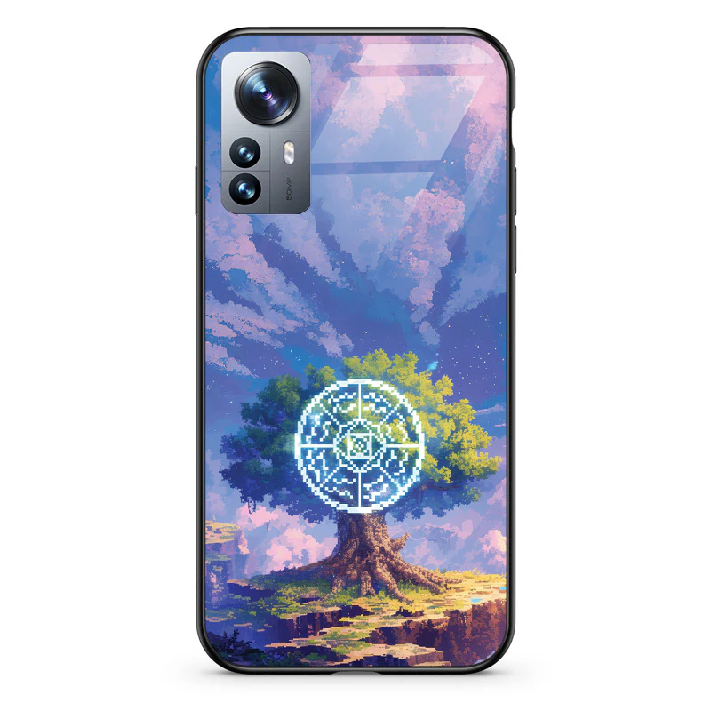 Glass Phone Case Runic Tree - Image 77