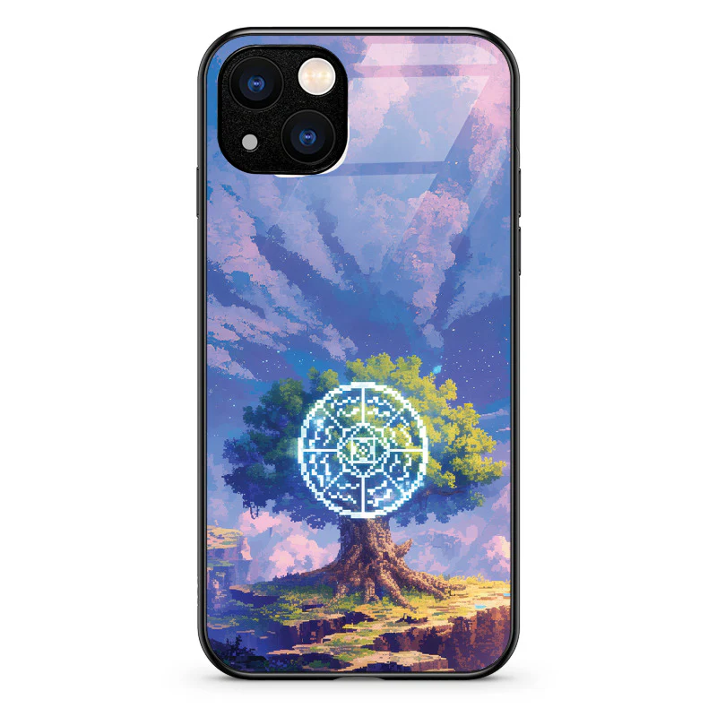Glass Phone Case Runic Tree - Image 83