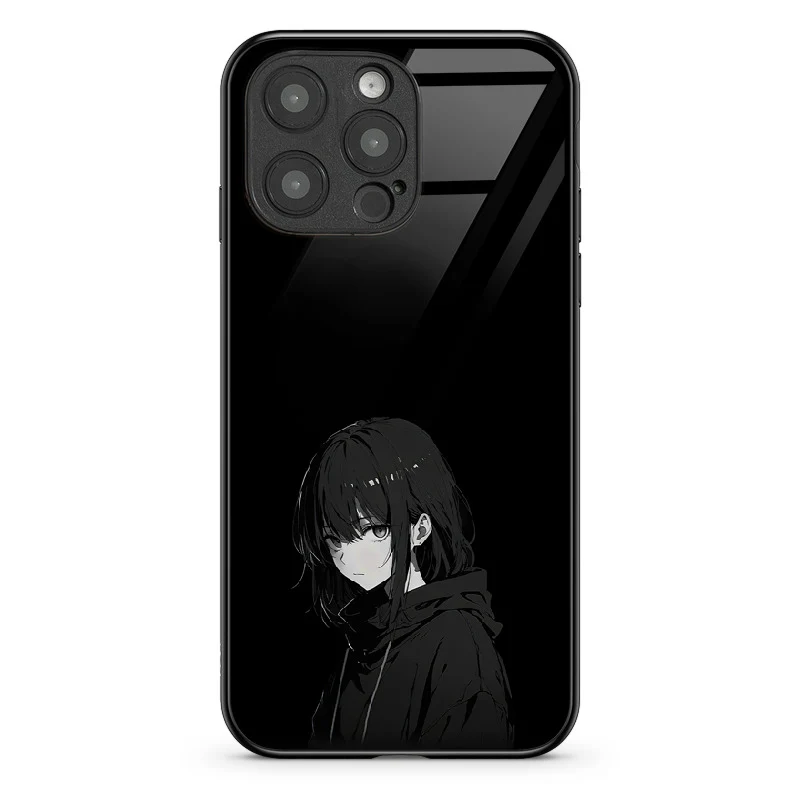 Glass Phone Case Silent Gaze - Image 56