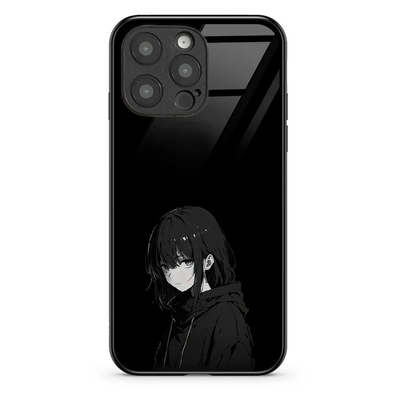 Glass Phone Case Silent Gaze - Image 80