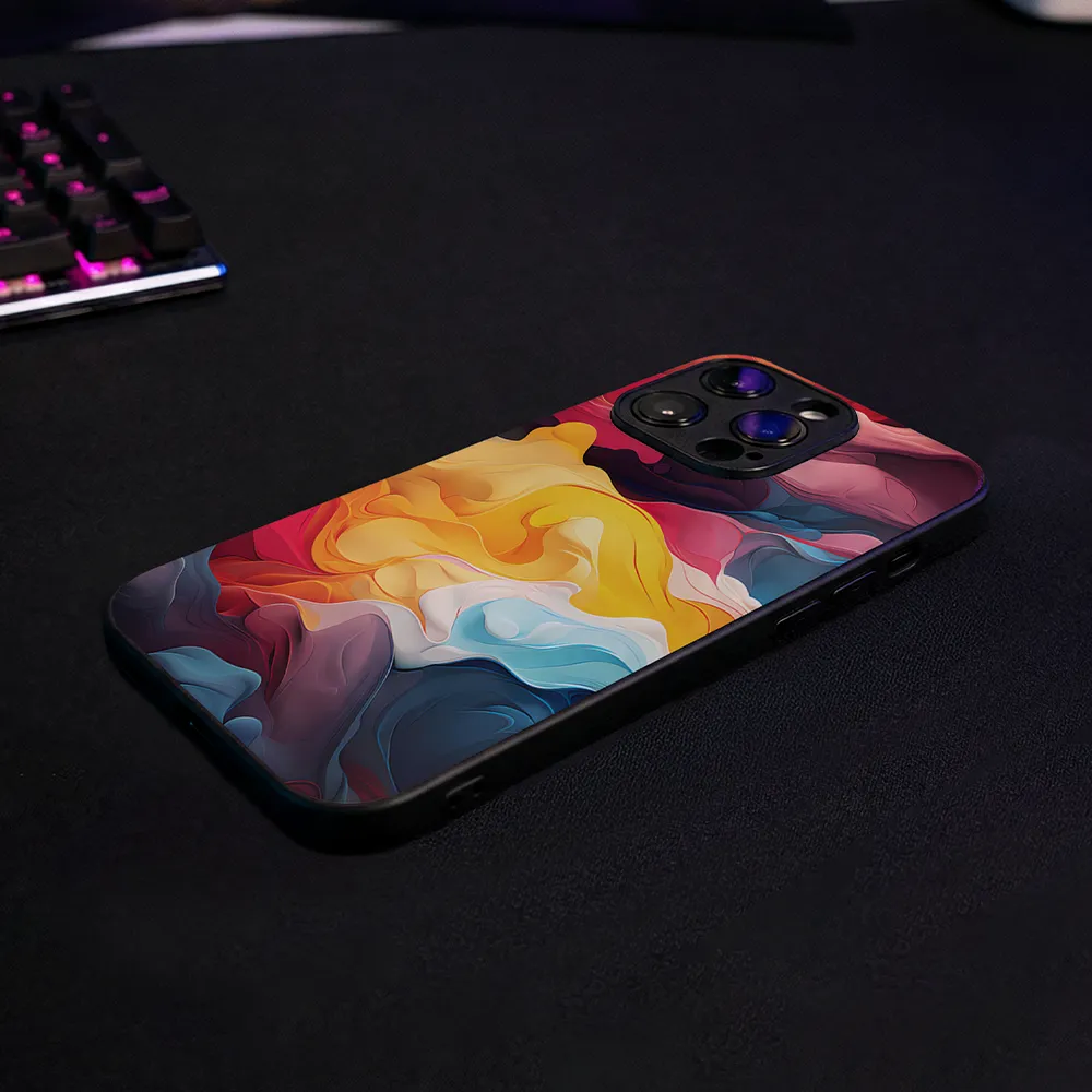 Glass Phone Case Silk Kaleidoscope - Image 10