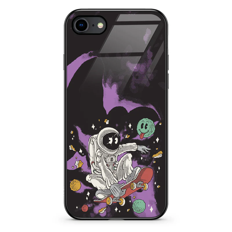 Glass Phone Case Skater Astronaut - Image 128