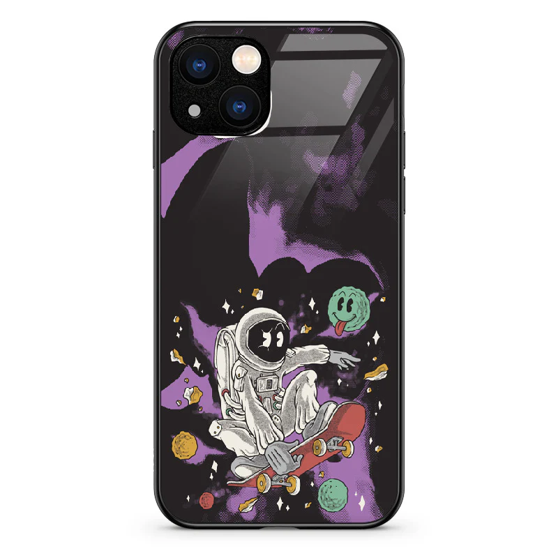Glass Phone Case Skater Astronaut - Image 52