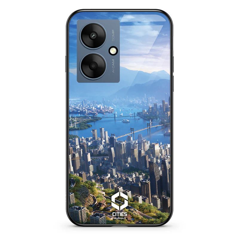 Glass Phone Case Skyline Bay - Image 104