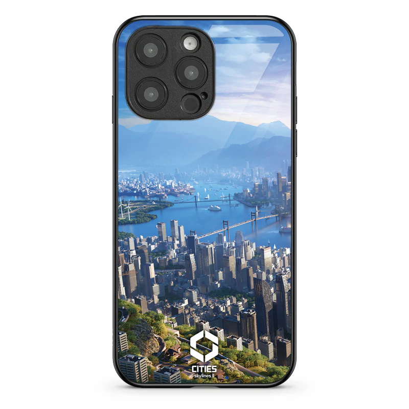 Glass Phone Case Skyline Bay - Image 107