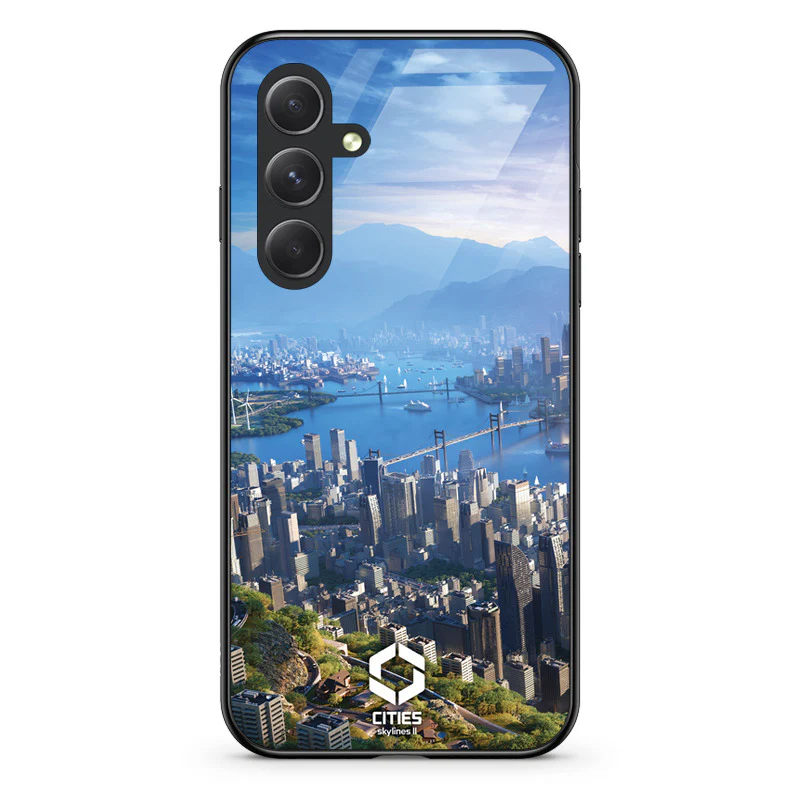 Glass Phone Case Skyline Bay - Image 110