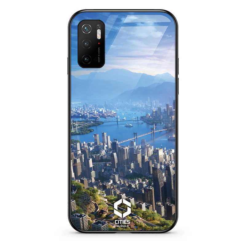 Glass Phone Case Skyline Bay - Image 111